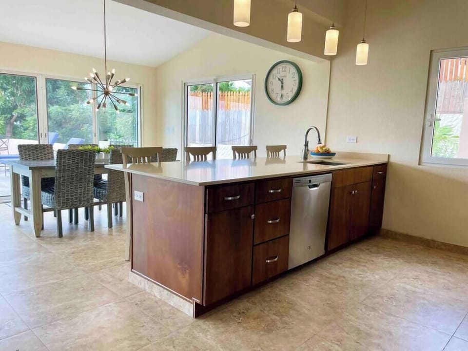 Living room + kitchen