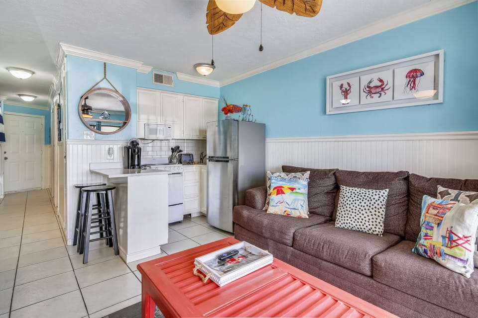 Living Room - Open Layout w/ Kitchen & Dining