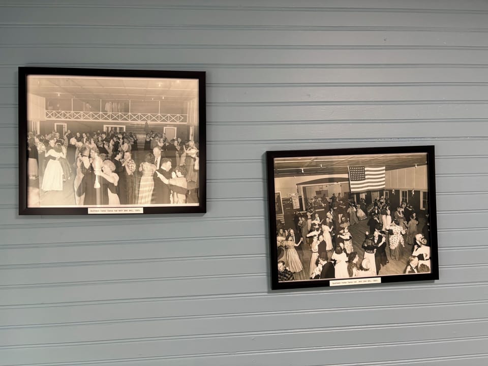 Photos of the dances being held in the dance during the 30's thru 50's