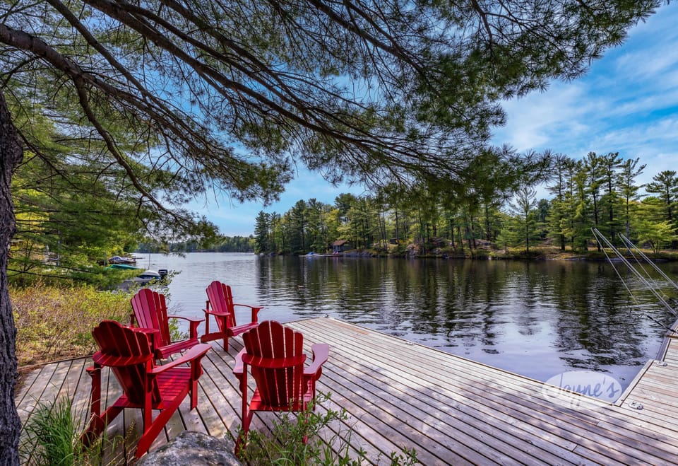 Dock &amp; Seating Area