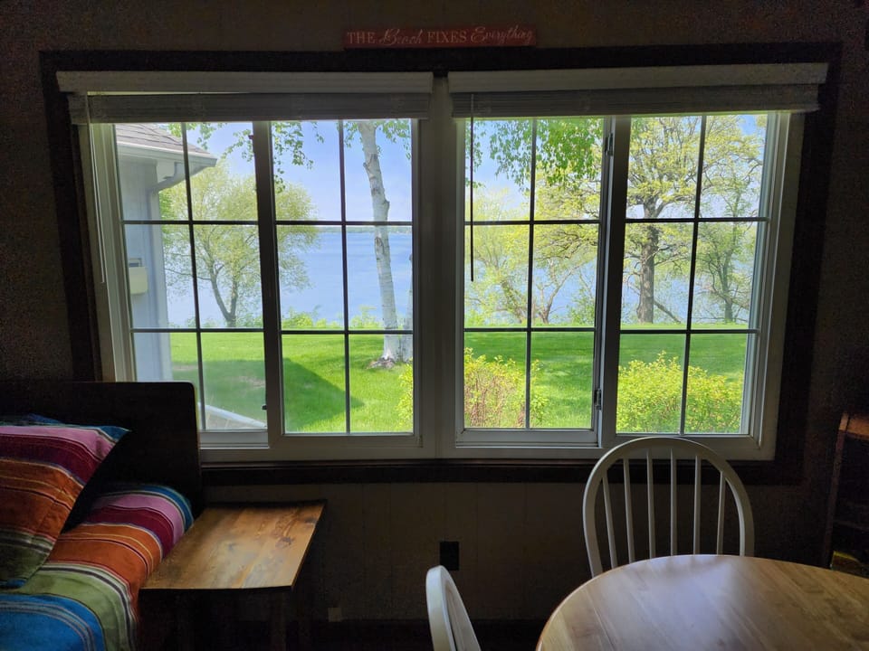 View from living room