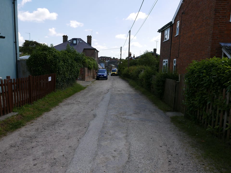 Looking towards Town