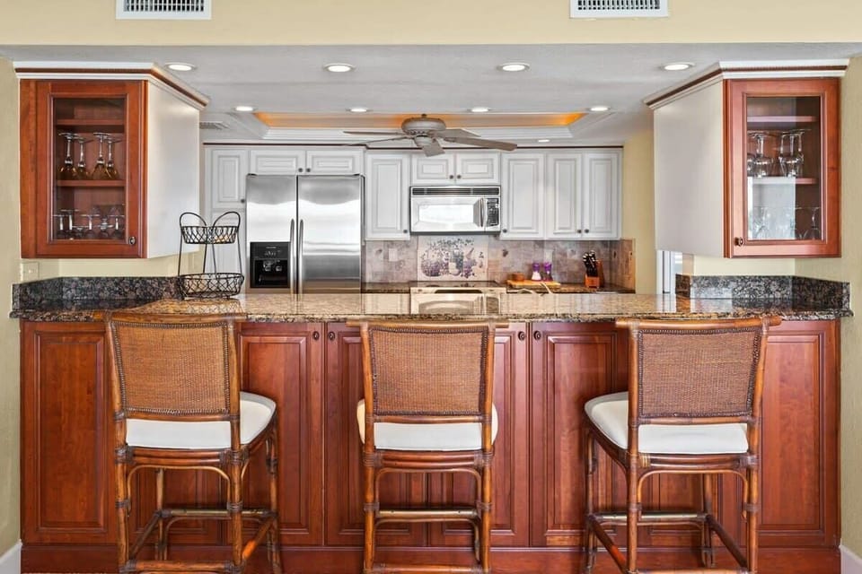 Fully equipped kitchen