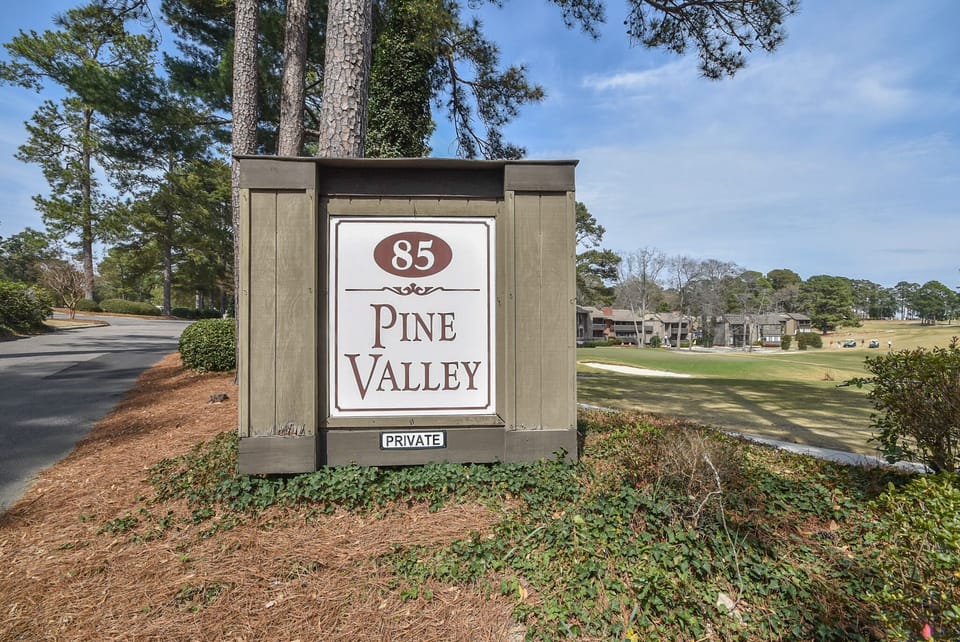 Entrance to Pine Valley Neighborhood