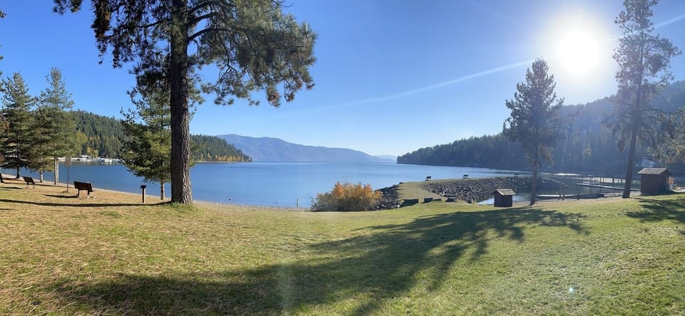 In nearby state park, a very nice place to spend time.