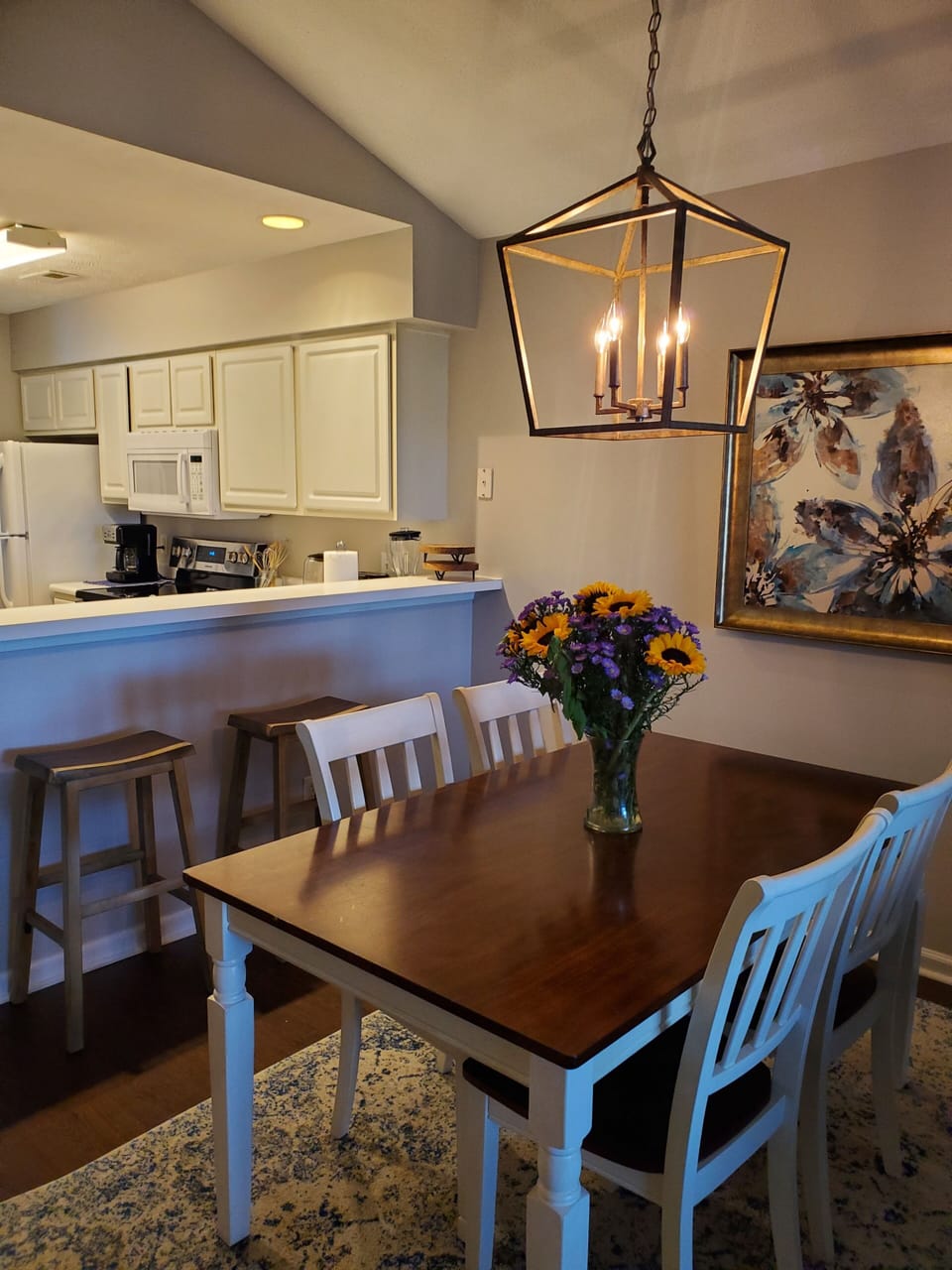 Extra seating at the counter