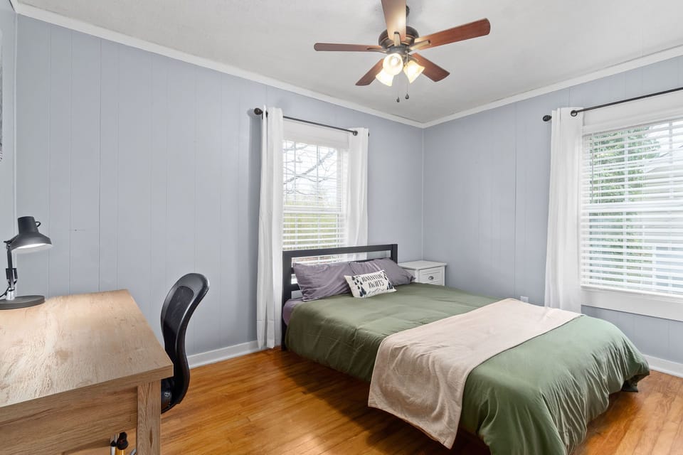 1st bedroom with office