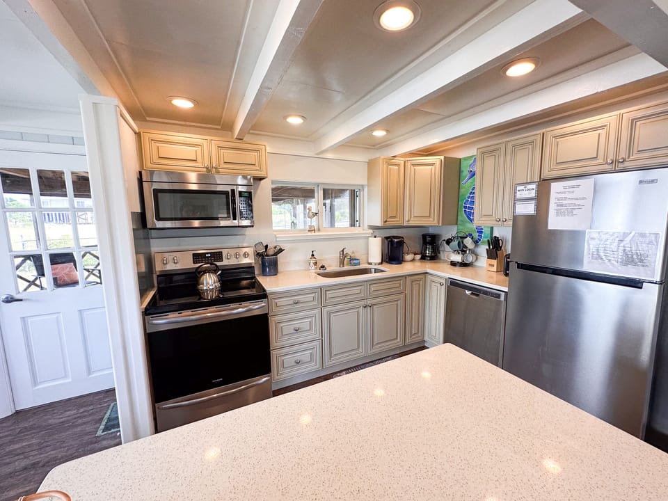 Tarpon Point Beach House Kitchen 
Fully Equipped