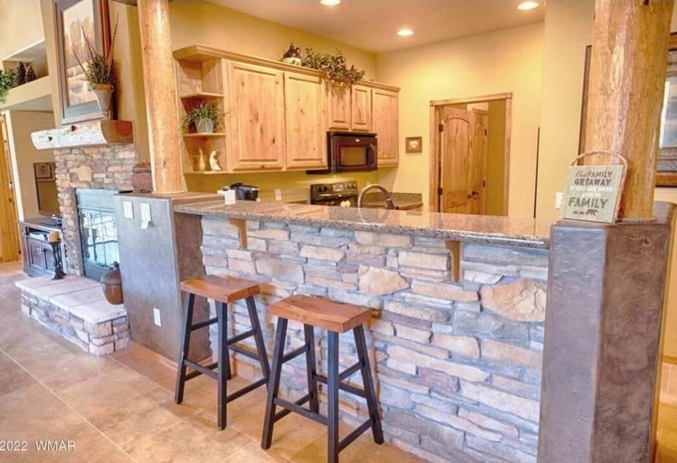 High top bar area 