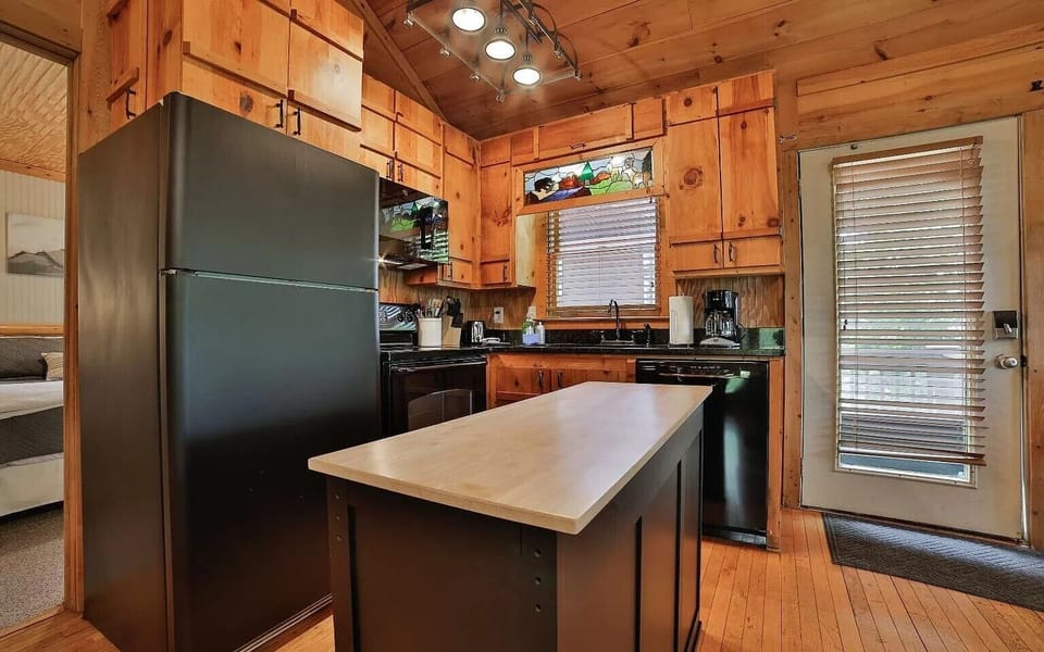 Fully stocked kitchen 