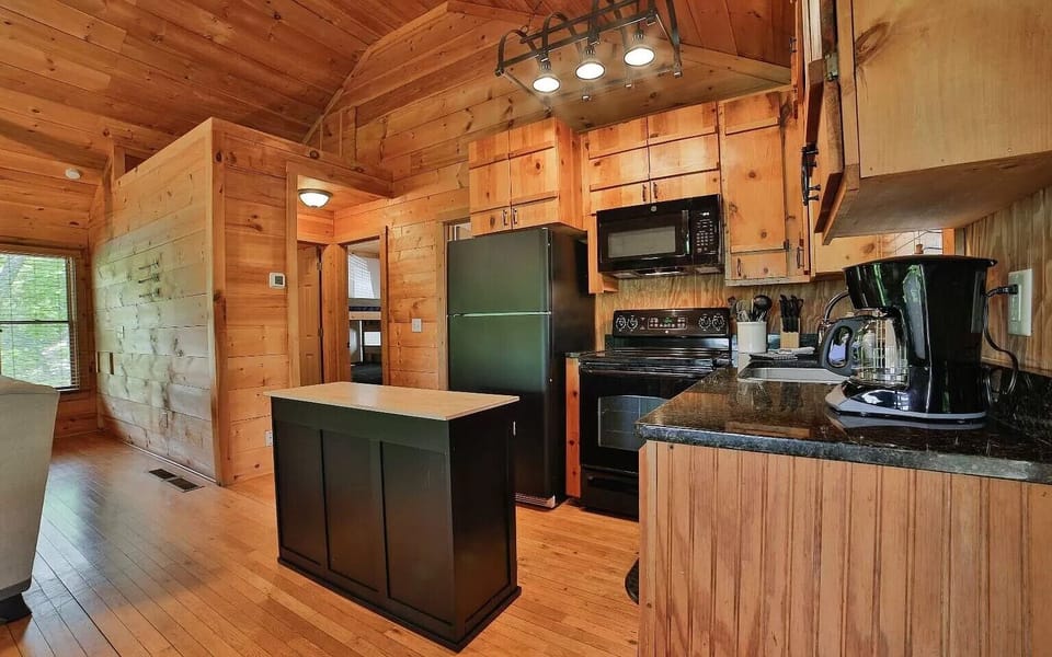 Kitchen with full-sized appliances