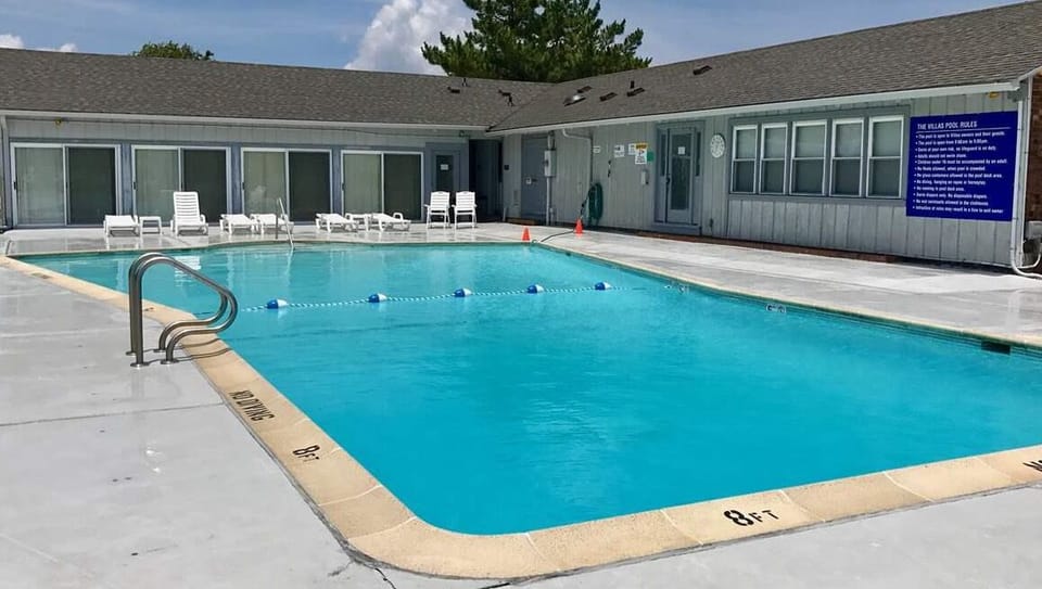One of two community pools. Opens the week before memorial day weather dependent
