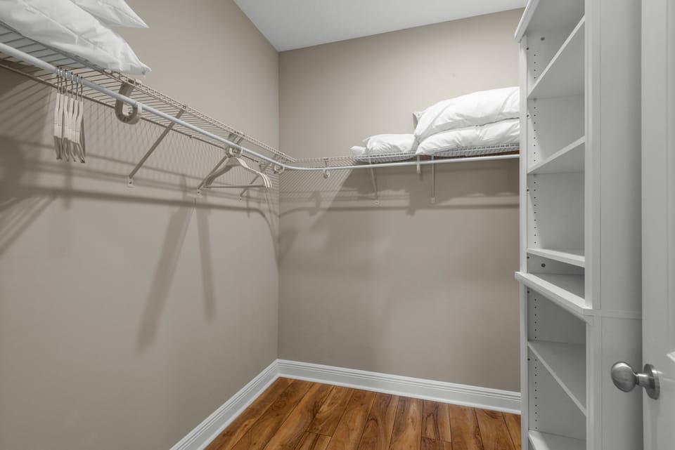 Master closet