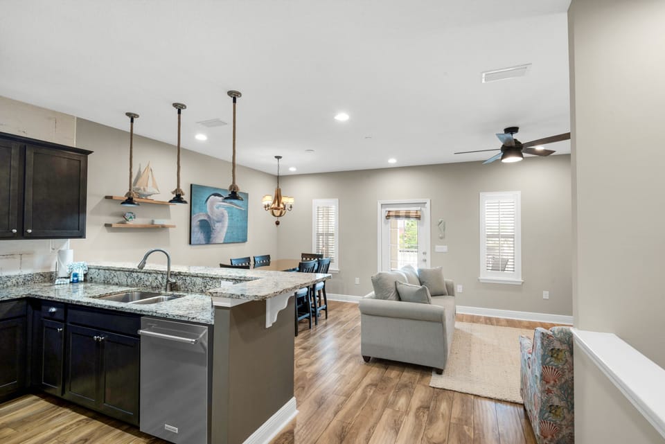 Spacious and open