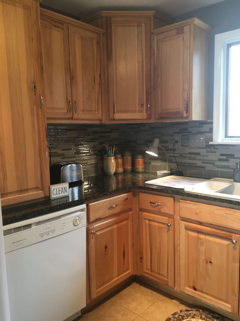 Kitchen; dishwasher.