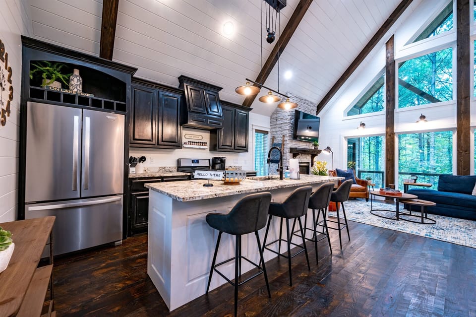 Well-appointed kitchen perfect for preparing gourmet meals. 