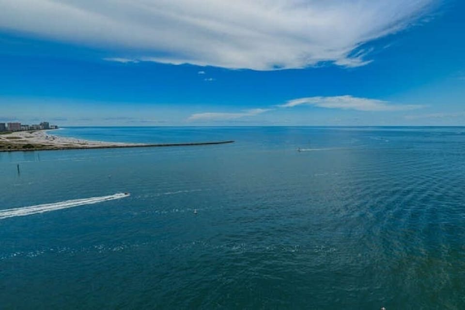 Sand Key as seen from the balcony