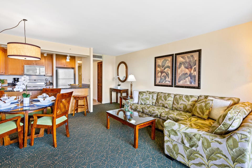 Hawaiian inspired decor and furnishings