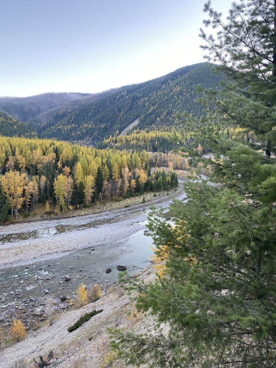 Essex, MT 45 min drive . View on the way to East Glacier