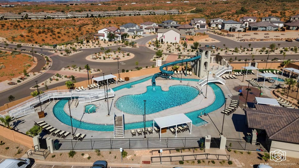 Lazy River and Slide