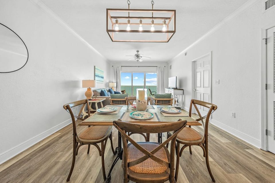 Kitchen view of dining area