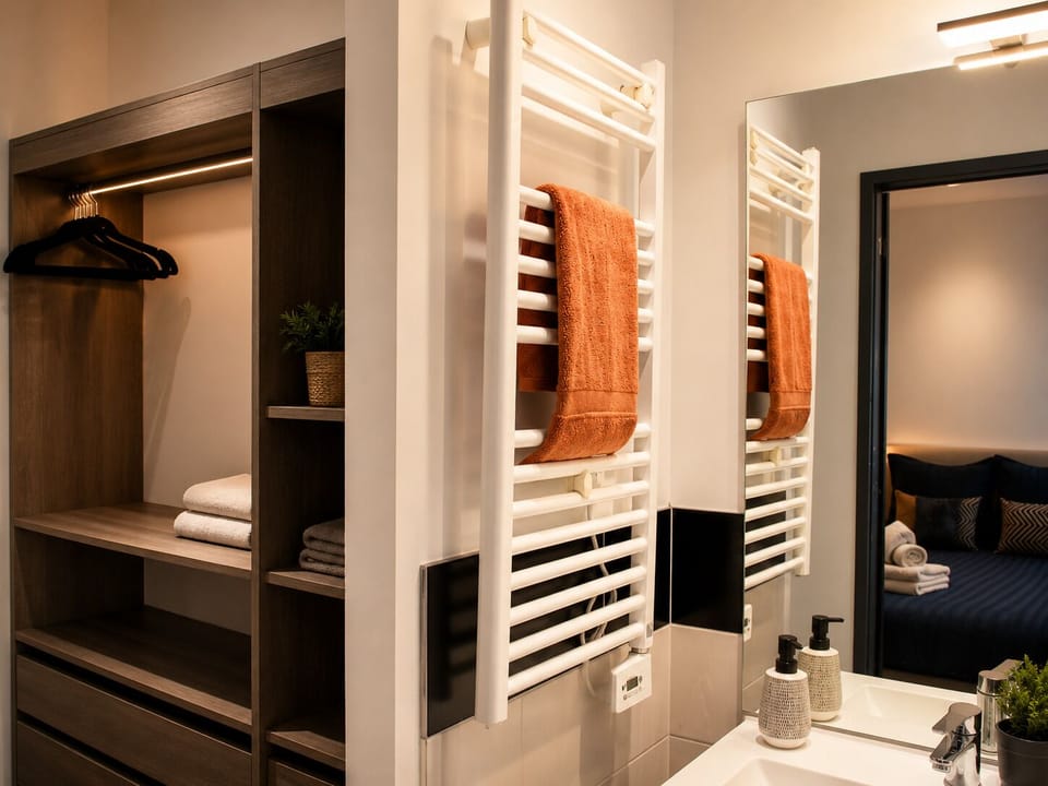 Bathroom and dressing room