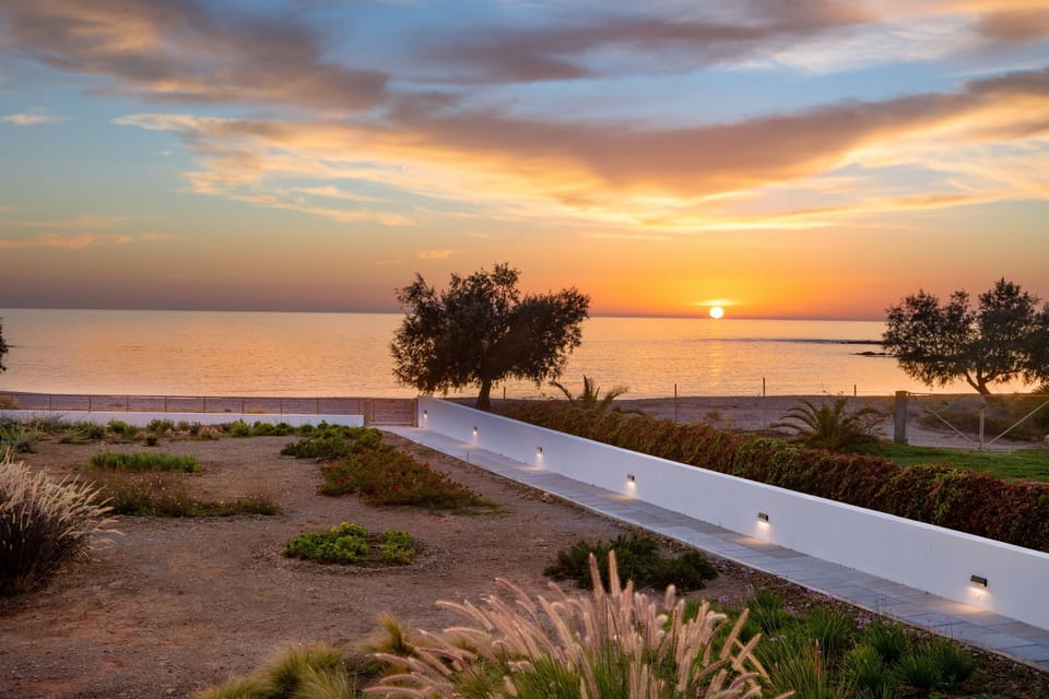 Enjoy sunset views from the villa!