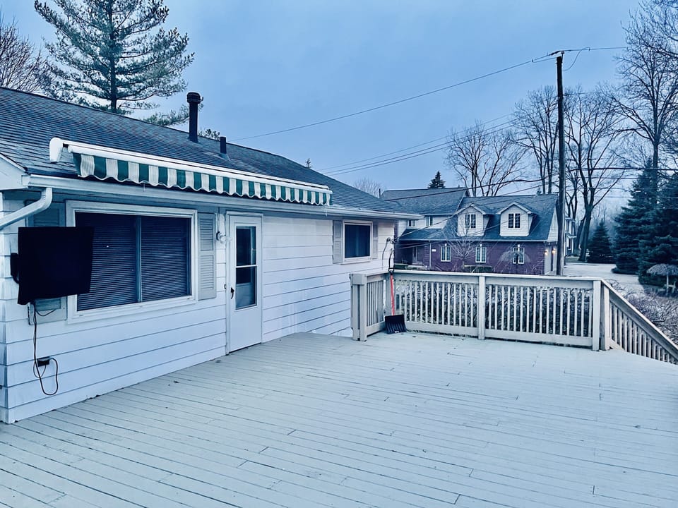 Large patio!