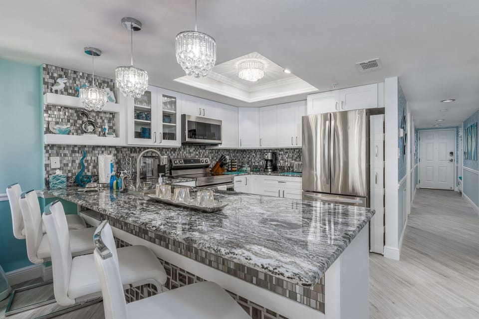 Fully equipped kitchen