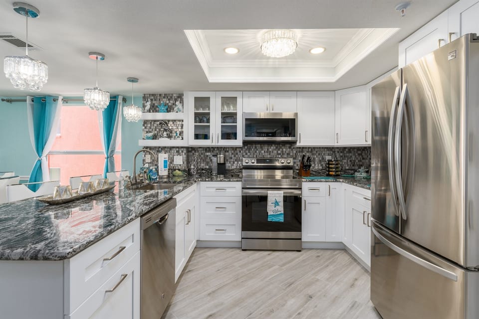 Fully equipped kitchen