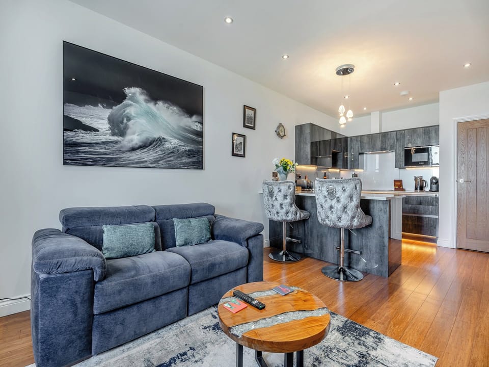 Open plan living space | Sea View 9, Whitby