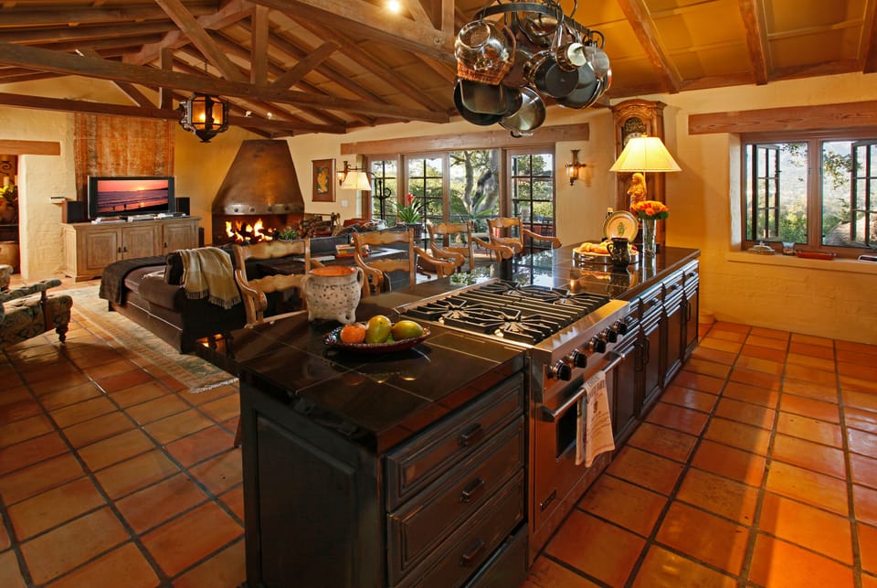 Kitchen Island in the Great Room. 