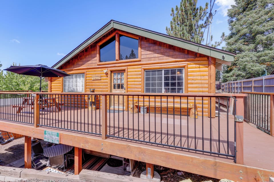Big Bear Lake Vacation Rental | 4BR | 3BA | 2,186 Sq Ft | Steps Required