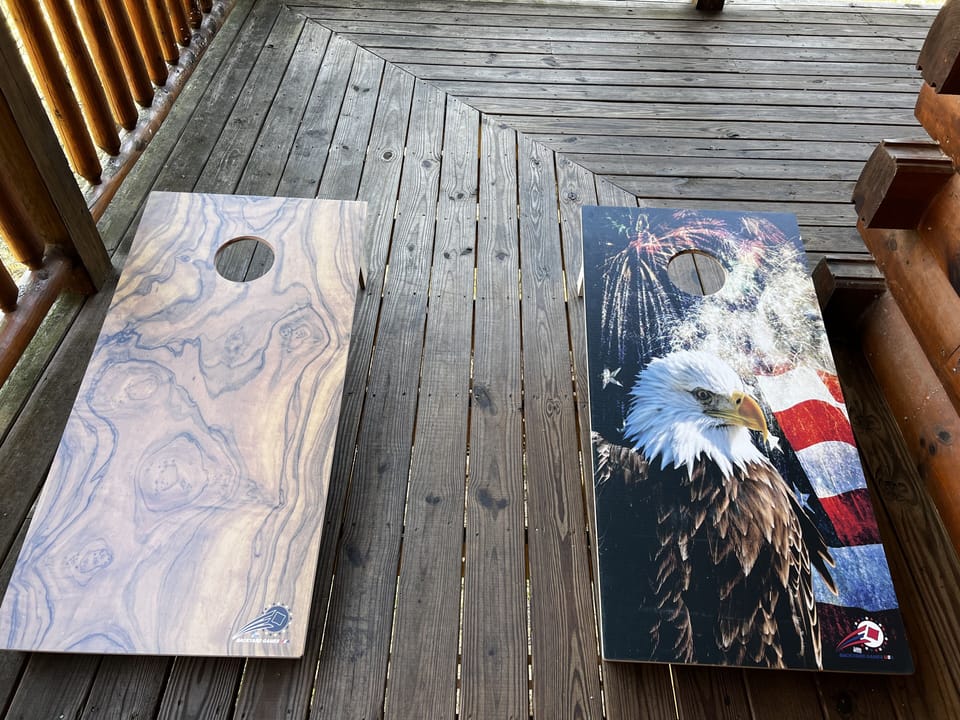 Beautiful Regulation Cornhole Boards