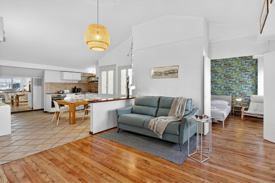 Living and dining room