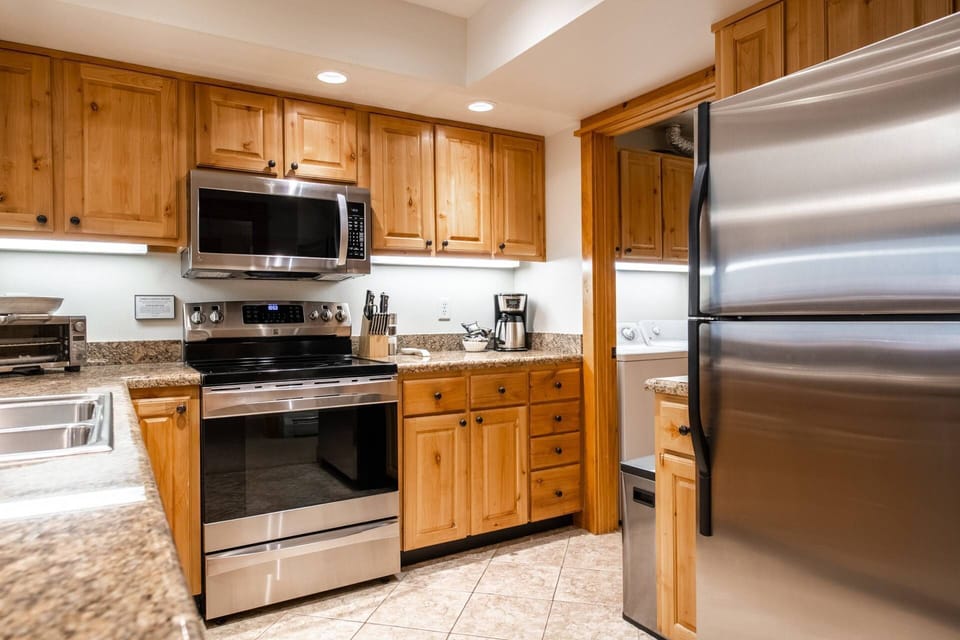 Laundry right in the unit for easy access