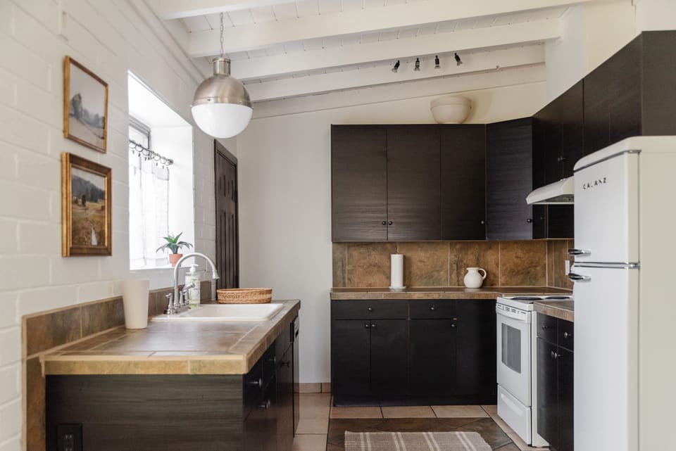 Coffee or cocktails any way you want it in our kitchen with brand new appliances
