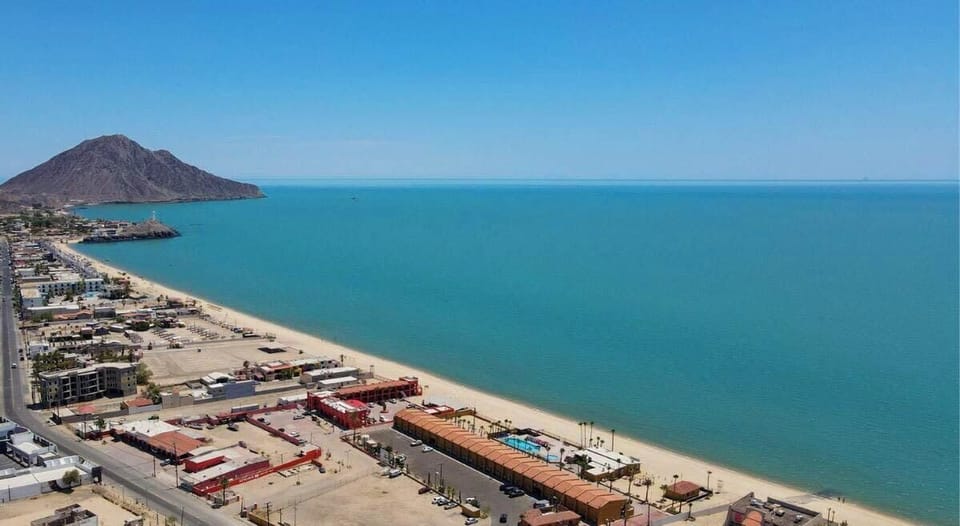 Wake up to the Sea of Cortez right outside your window at this San Felipe BC Baja vacation rental