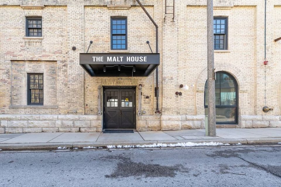 The exterior of this historic building