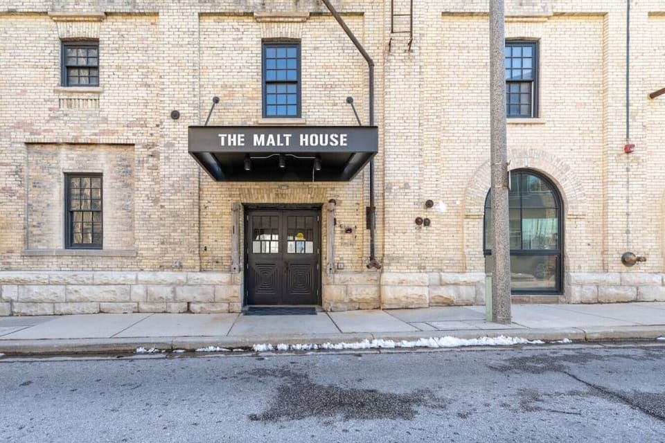 The exterior of this historic building