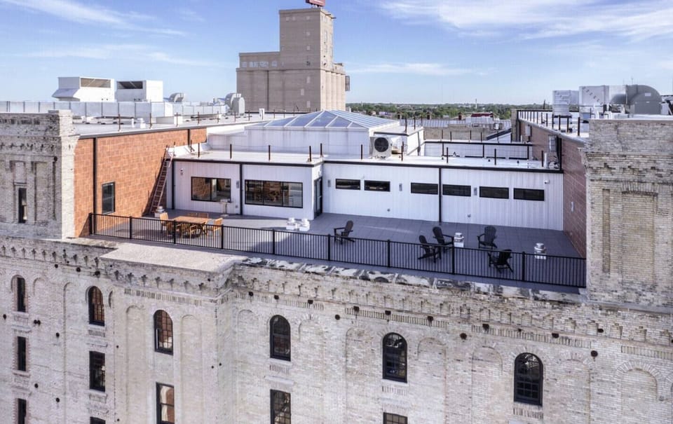 Take in the stunning Milwaukee skyline from the rooftop terrace