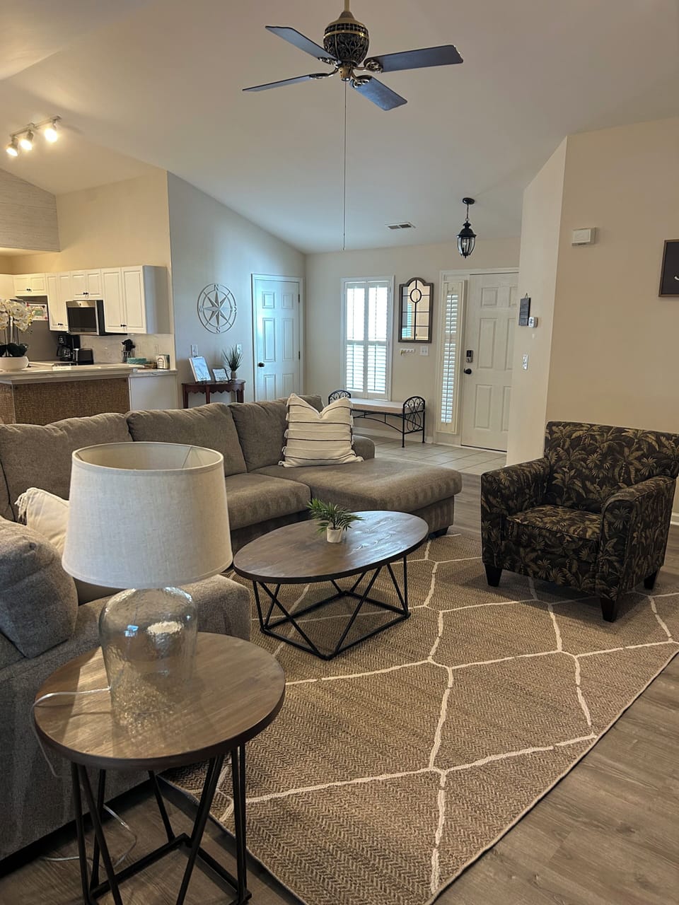 View of Living room area
