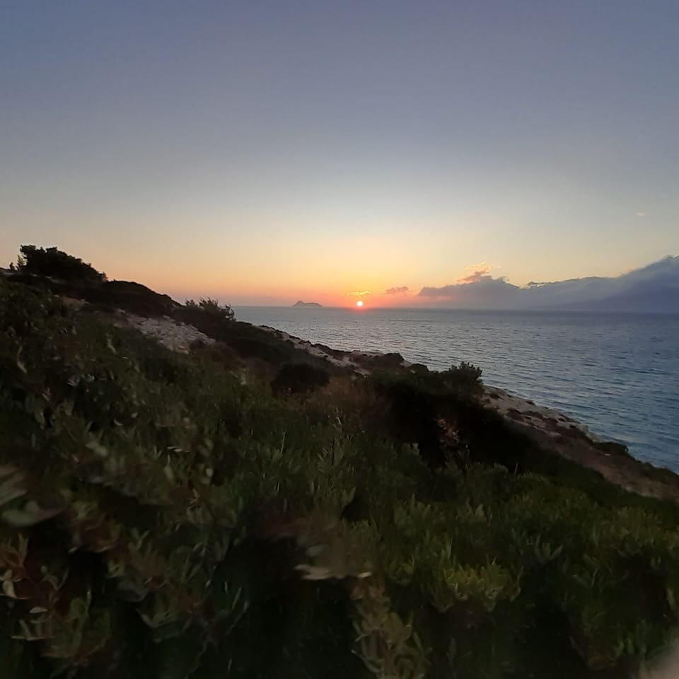 Sunset at the Mystical View Restaurant