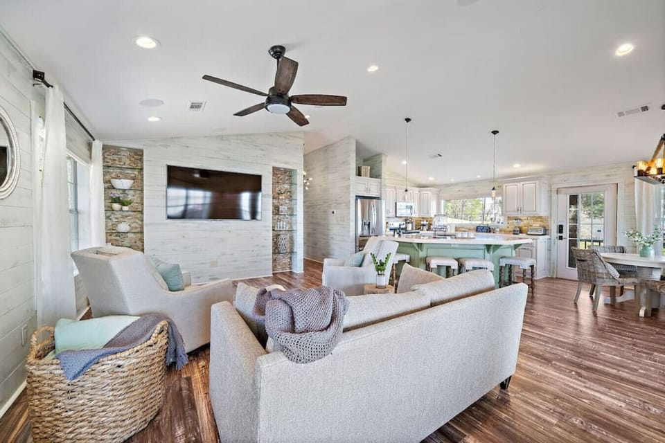 Comfort and style coexist in our living room retreat, inviting you to unwind