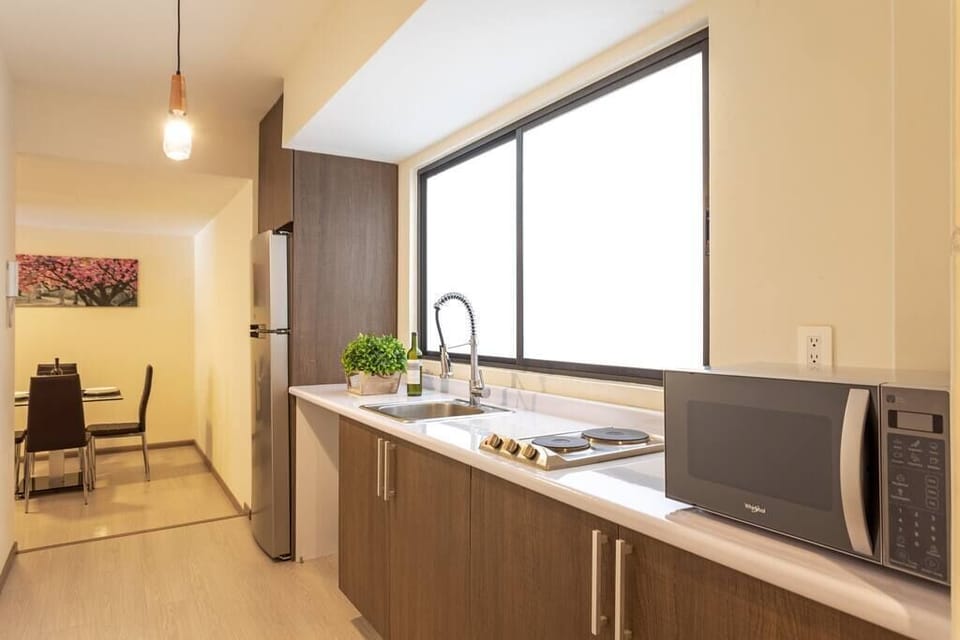 Kitchen ventilation and illumination