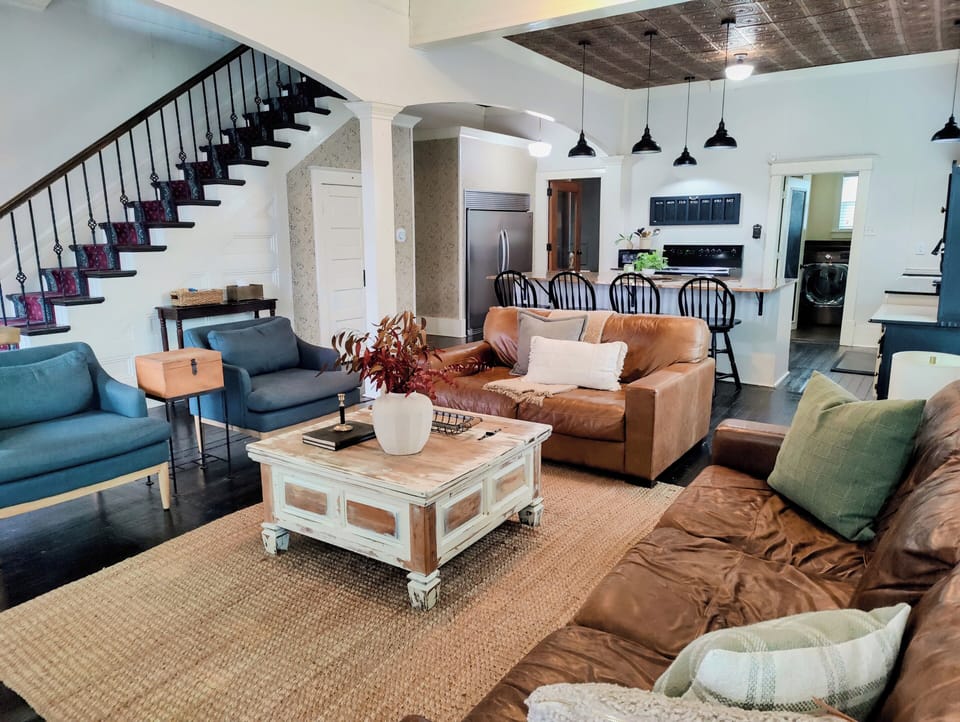 Spacious, open concept living and kitchen area so you don't miss a moment 