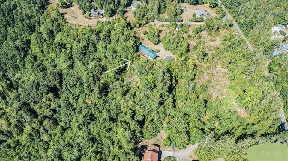 Our neighborhood--arrow points to Deer Park Retreat