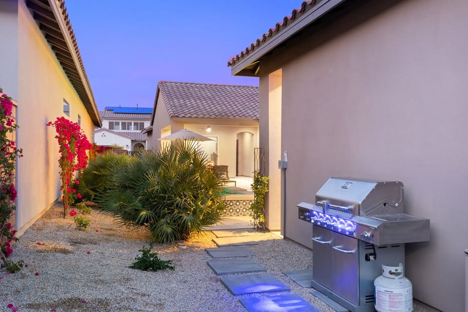 Private BBQ just off the kitchen