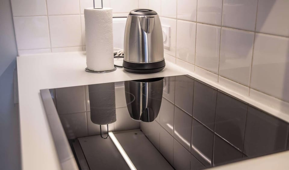 Duplex Le Perroquet - Fully-equipped separate kitchen