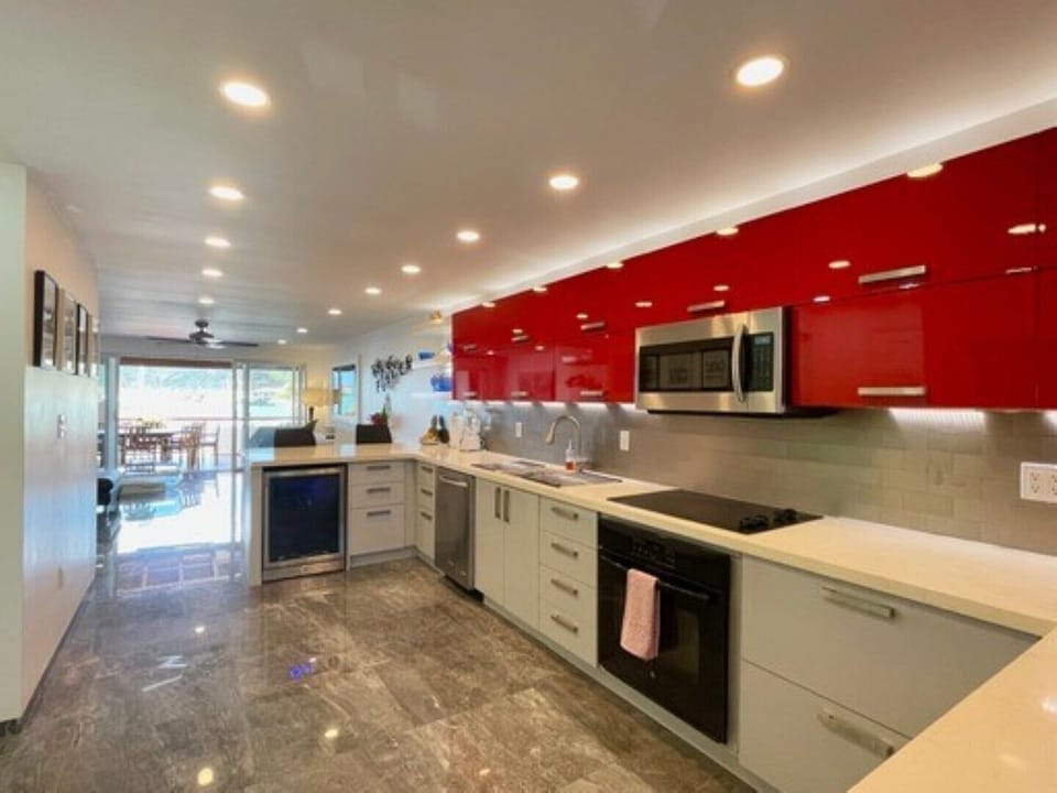 Well equipped kitchen 